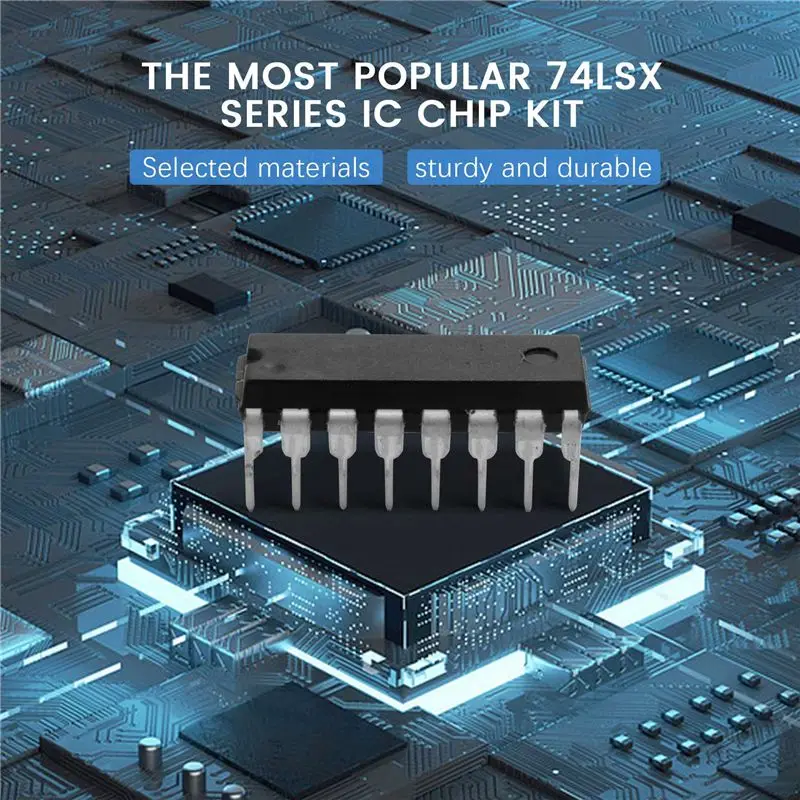 40Pcs 74Hcxx + 74Lsxx Series Logic IC Assortment Kit, Digital Integrated Chip(20Pcs 74Hcxx+20Pcs 74Lsxx)-Y41A