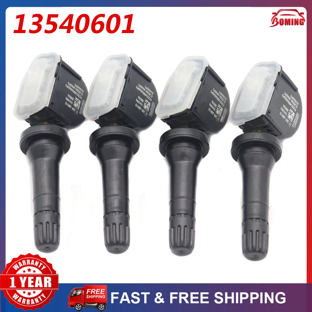 

4PCS TPMS Tire Pressure Sensor For Buick Cadillac Chevrolet GMC Hummer Pontiac Saturn 2007-2017 13581558 13540601