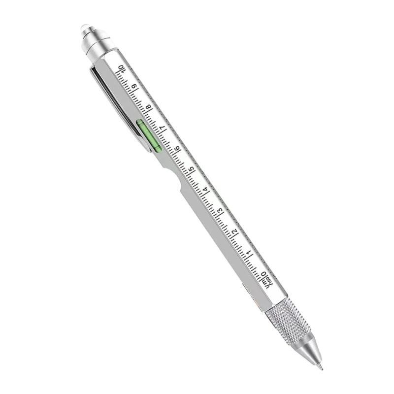 9 in 1 Multifunctional Ballpoint Pen Gifts for Men, 9 in 1 Multi Tool Pen Gadget