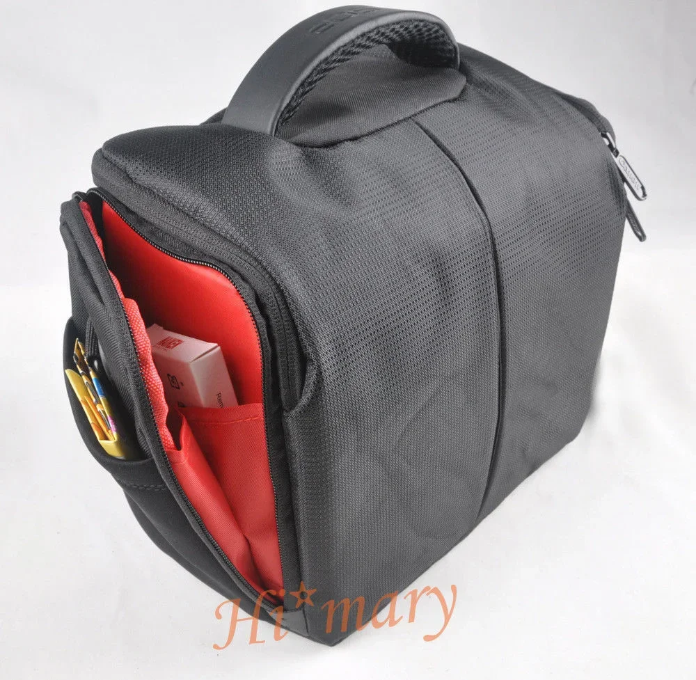 Black CAMERA BAG CASE for Canon EOS 550D 60D 650D 600D 5D 6D 7D 600D Rebel T4i