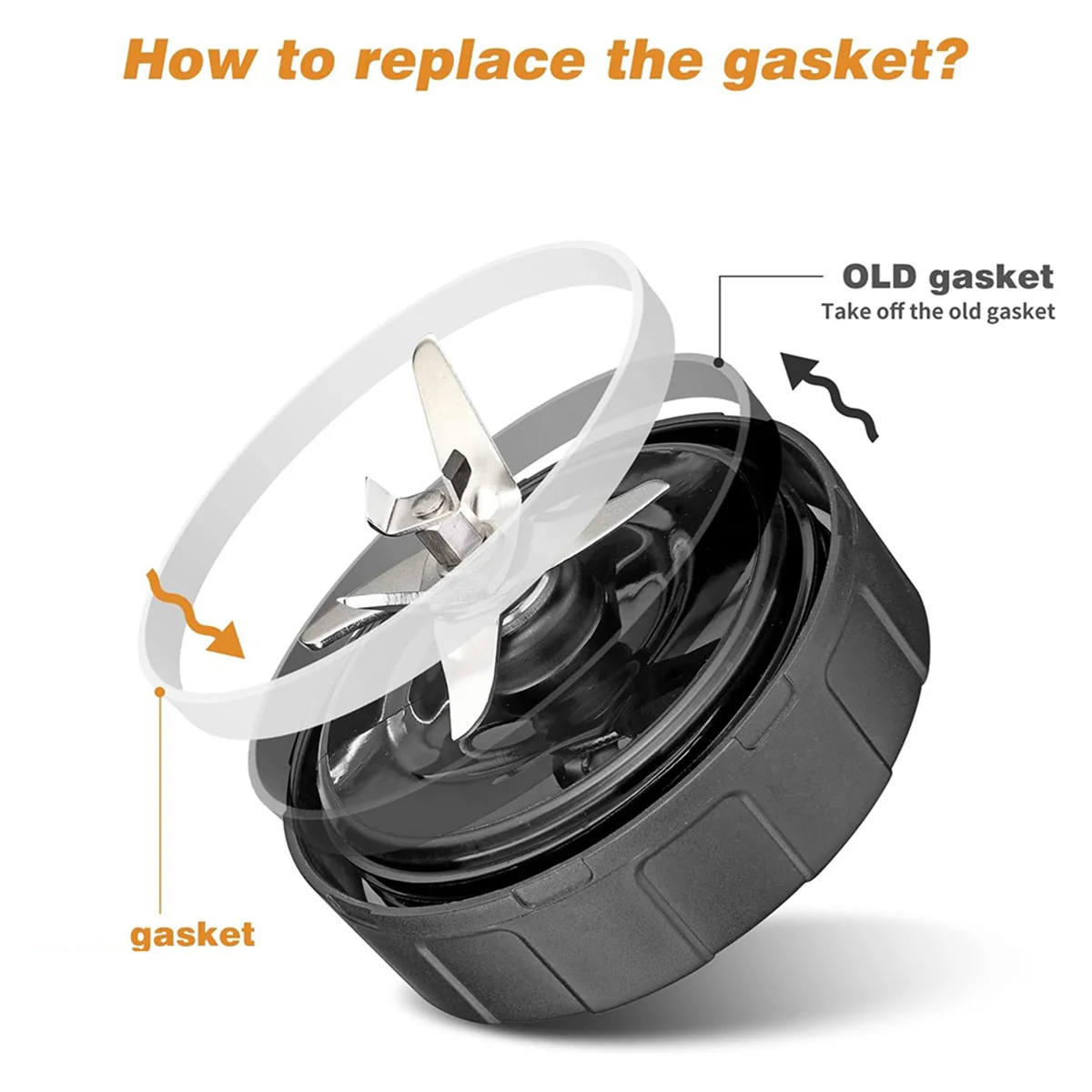 Новейший! Сменное лезвие блендера 7, плавники для ниндзя, запасные части для лезвия блендера для Ninja SS101 SS351 SS401 SS151 SS300 SS35