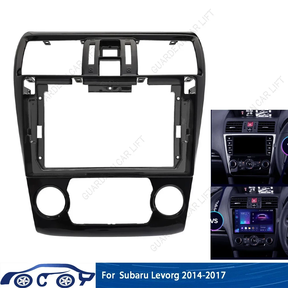 9 Inch Car Radio Fascias For Subaru Levorg WRX 2014-2017 Android Stereo Frame Player 2 Din Head Unit Panel Dash Trim