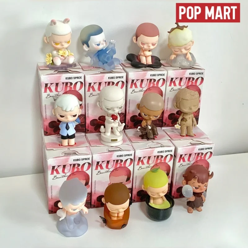 Оригинальная фигурка Popmart Kubo Breathing Sensor Series Blind Box: Аниме-персонаж, украшение для рабочего стола, сюрприз-подарок