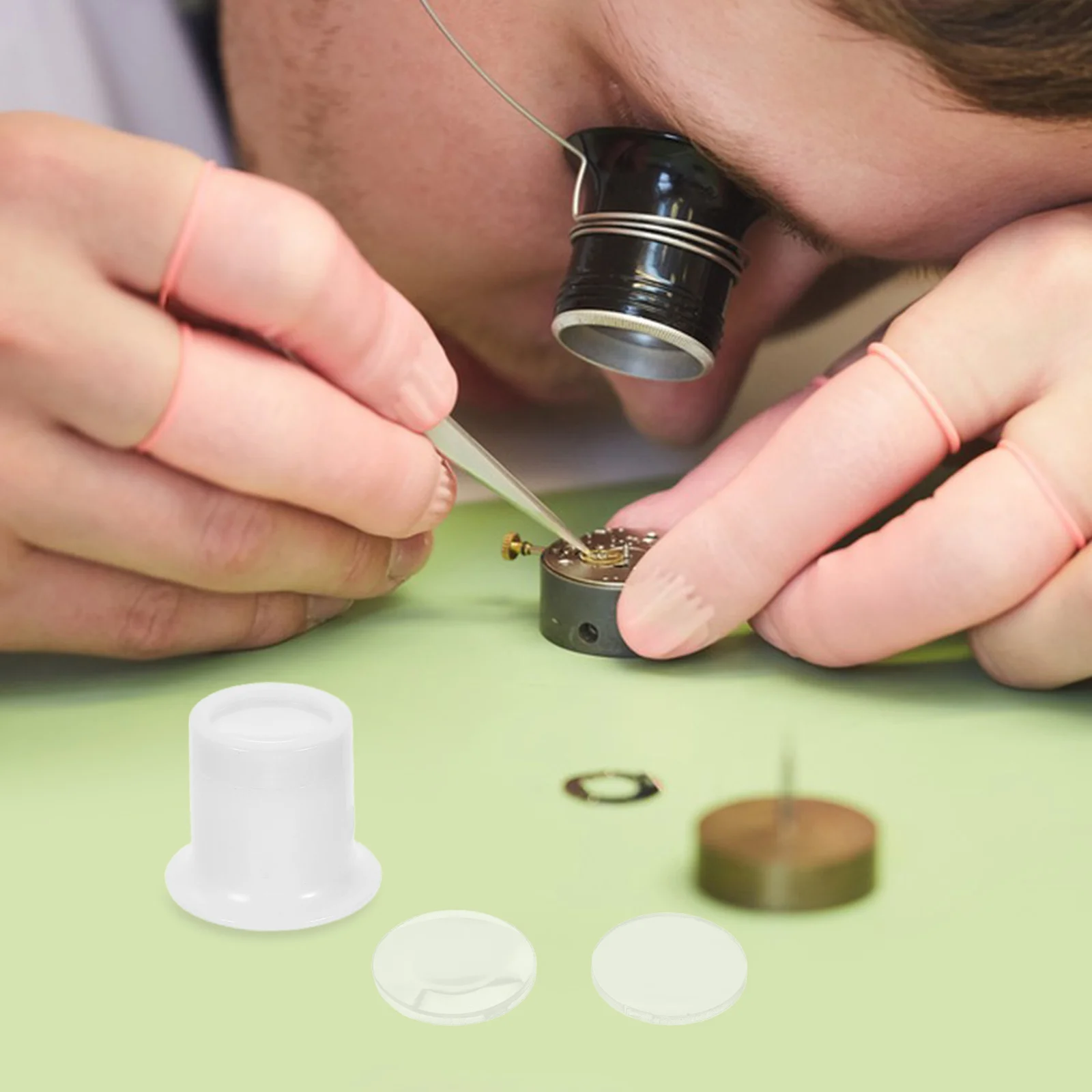 

Head Mounted Magnifying Lens Watch Repair Jewelry Inspection Miniature Painting High Definition Clear Magnification Comfortable