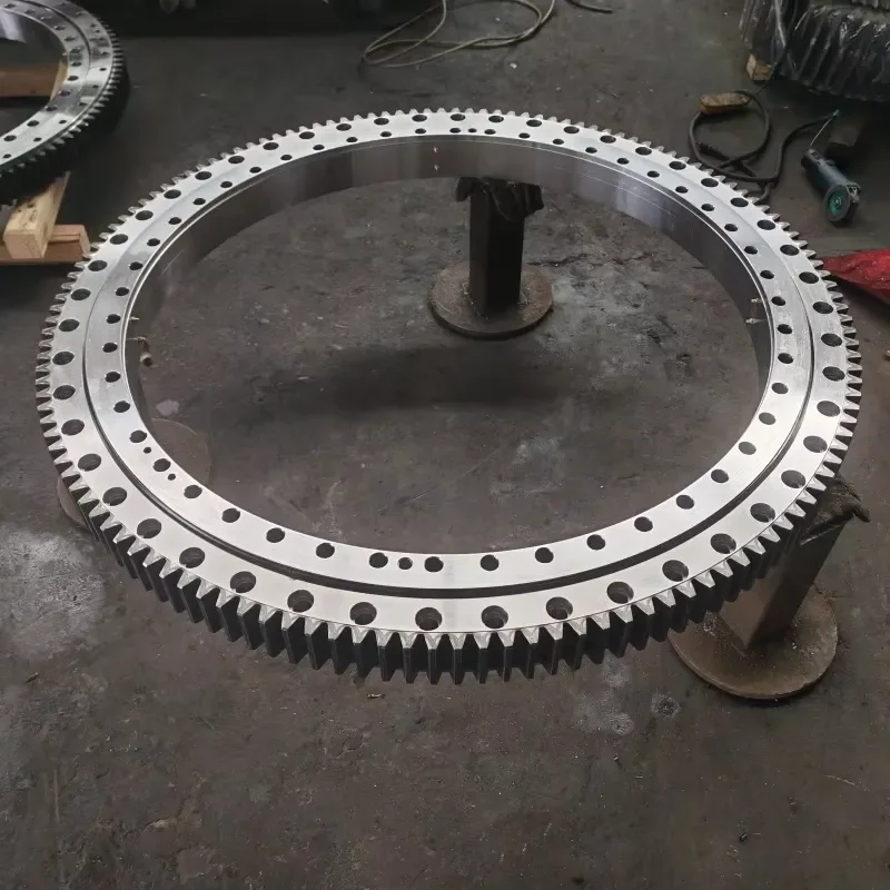 Heavy Slewing Bearing Turntable Ring Rotary Bearing Swing Bearing for Port Crane Ship Excavator Mining Wind Turbine