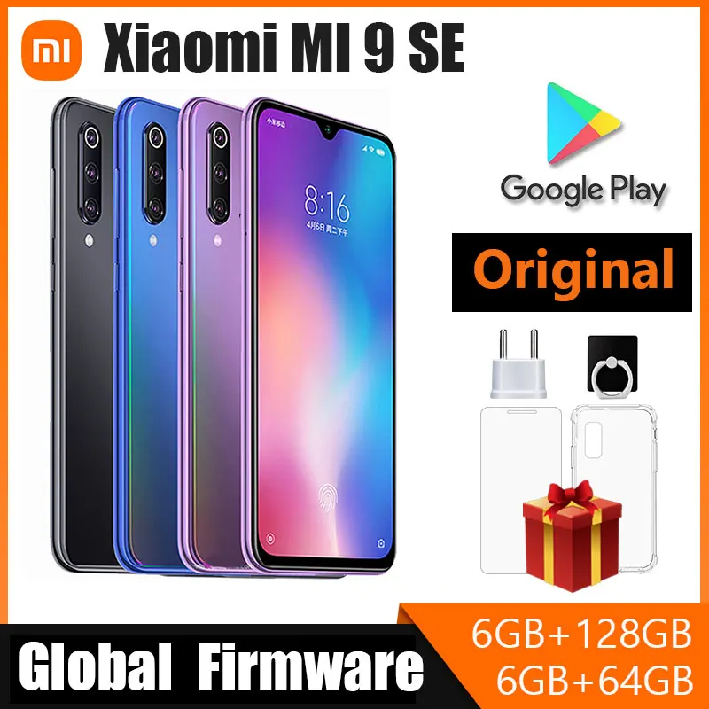 Xiaomi-smartphone Android Original Rom Global 9se Câmera de 48mp Snapdragon 712 5.97 ”display Telefone