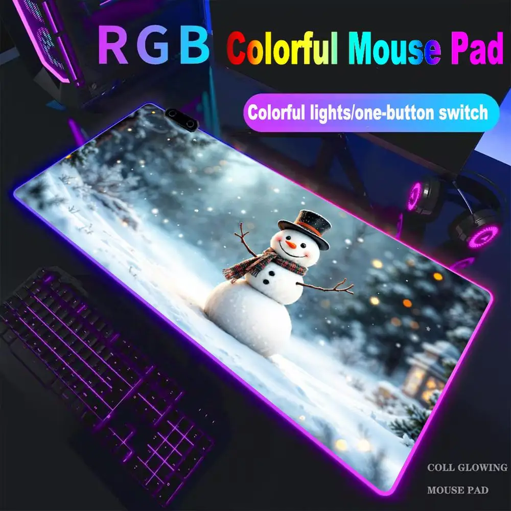 Snowman Mouse Pad H…