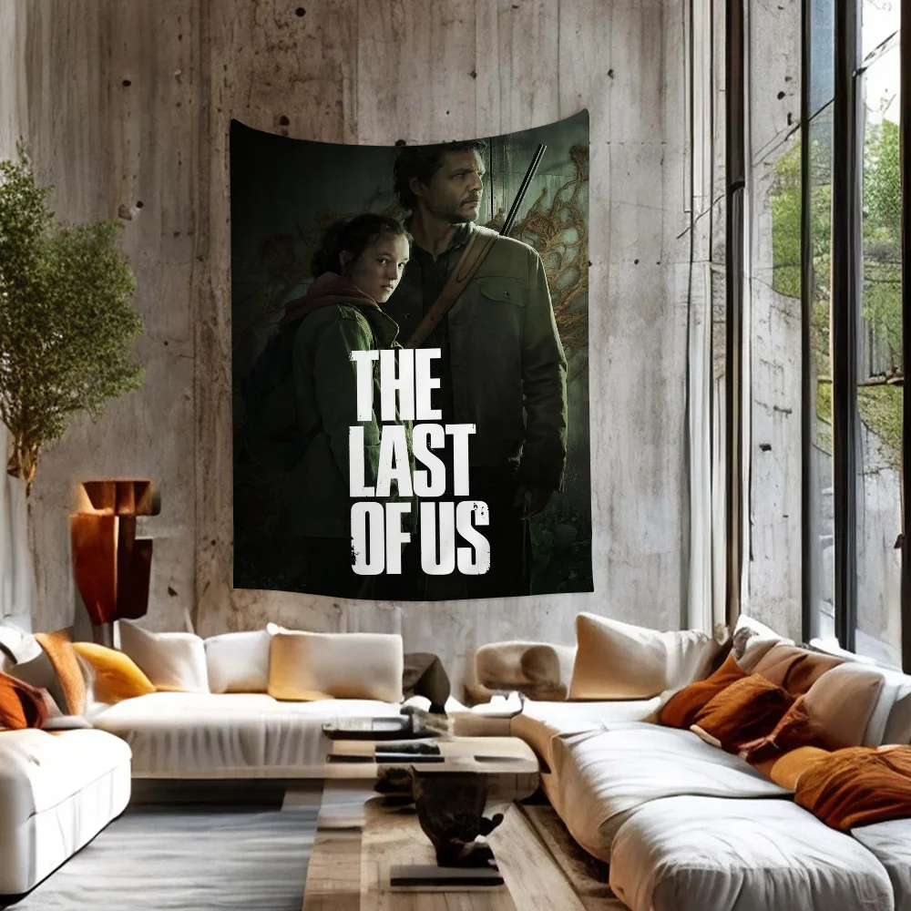 The Last Of Us Part 1 2 Printed Large Wall Tapestry Art Science Fiction Room Home Decor Decor Blanket