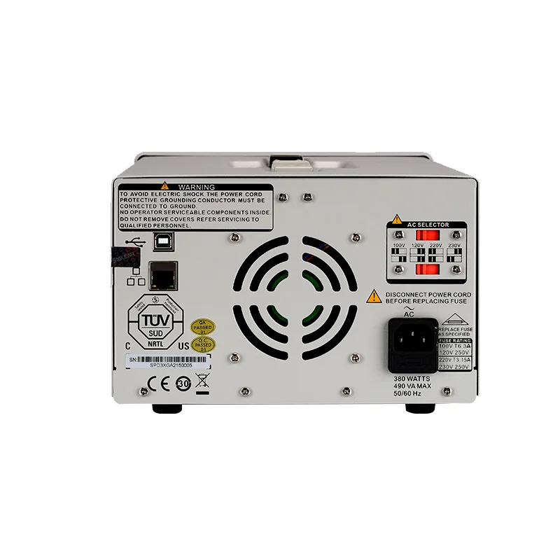 Siglent SPD3303X/X-E High Precision Triple-channel Programmable Adjustable DC Power Supply with 4.3 Inch TFT- LCD Display