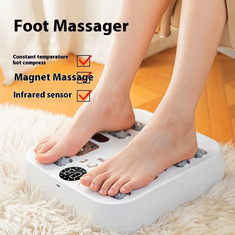 

Automatic Foot Wireless Foot Massager Roller Feet Acupressure Point Massage Plantar Fasciitis Pain Relief Relax Roller Trigger