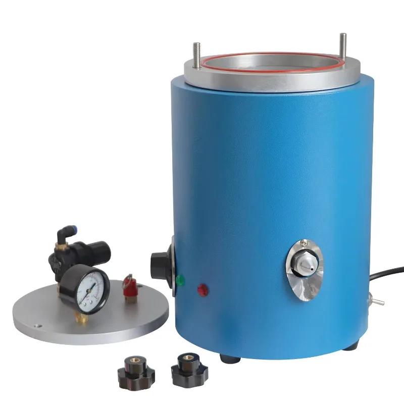 آلة حاقن الشمع 2.5 لتر آلة صب الشمع 500 وات مع فوهة مزدوجة لحقن الشمع والمجوهرات