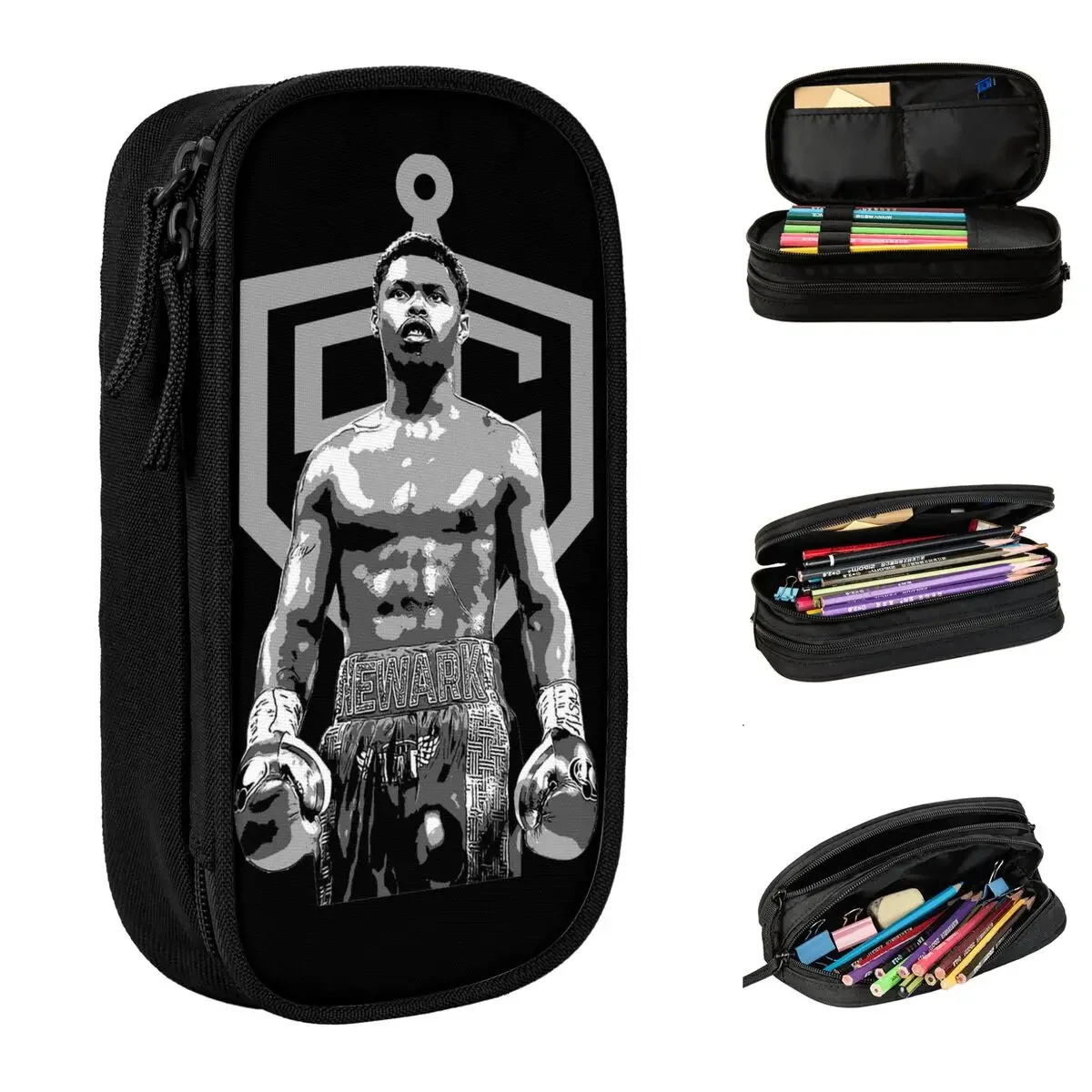 

Team Shakur Stevenson Fighter Pencil Case Large-capacity School Accessories Boxer Boxing Winner Pencil Box Suprise Gift