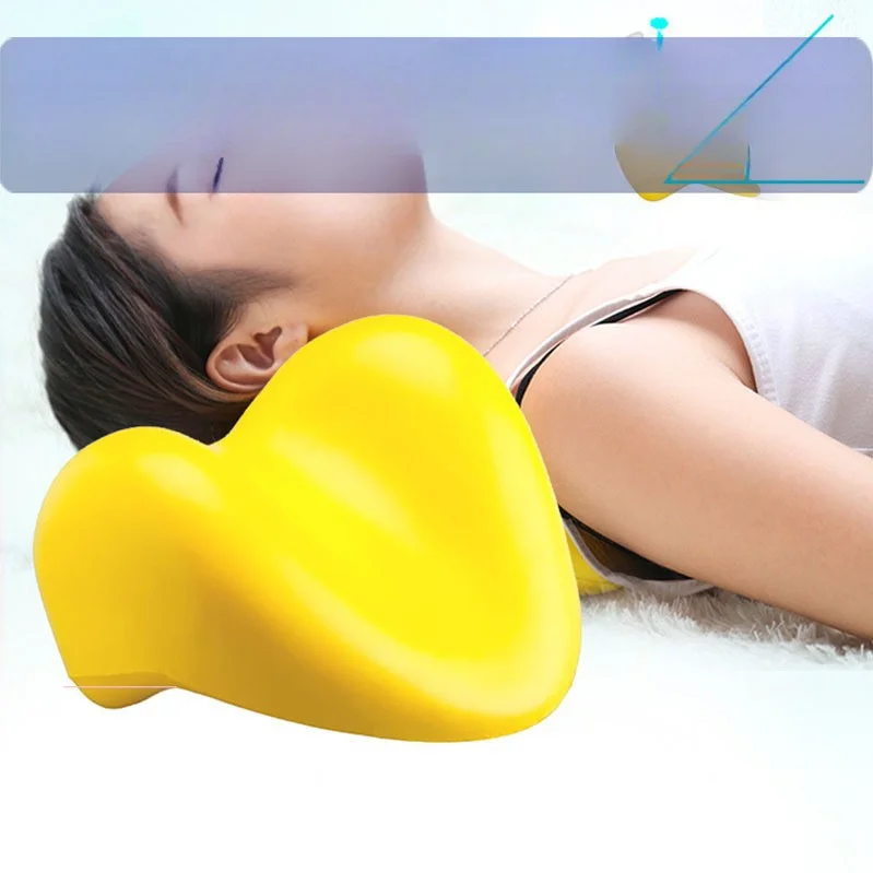 Heart-shaped Bathtub Pillow  Single Shoulder and Neck Special Bathtub Waterproof Ring Pillow Cervical Spine Massager