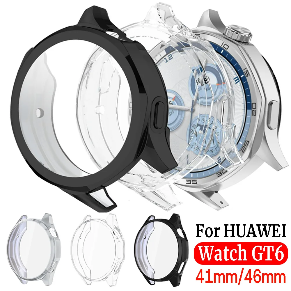 

1/3Pcs TPU Screen Protectors for Huawei Watch GT 6 HD Anti-scratch Protective Watch Cover for Huawei Watch GT6 Cover 46mm 41mm