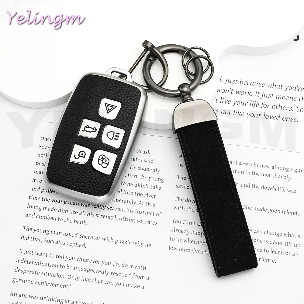 Auto-Fernbedienungsgehäuse Schlüsselhülle für Land Rover Range Rover Sport Evoque Freelander Velar Discovery 4 Jaguar XE XJ XF Gitarre