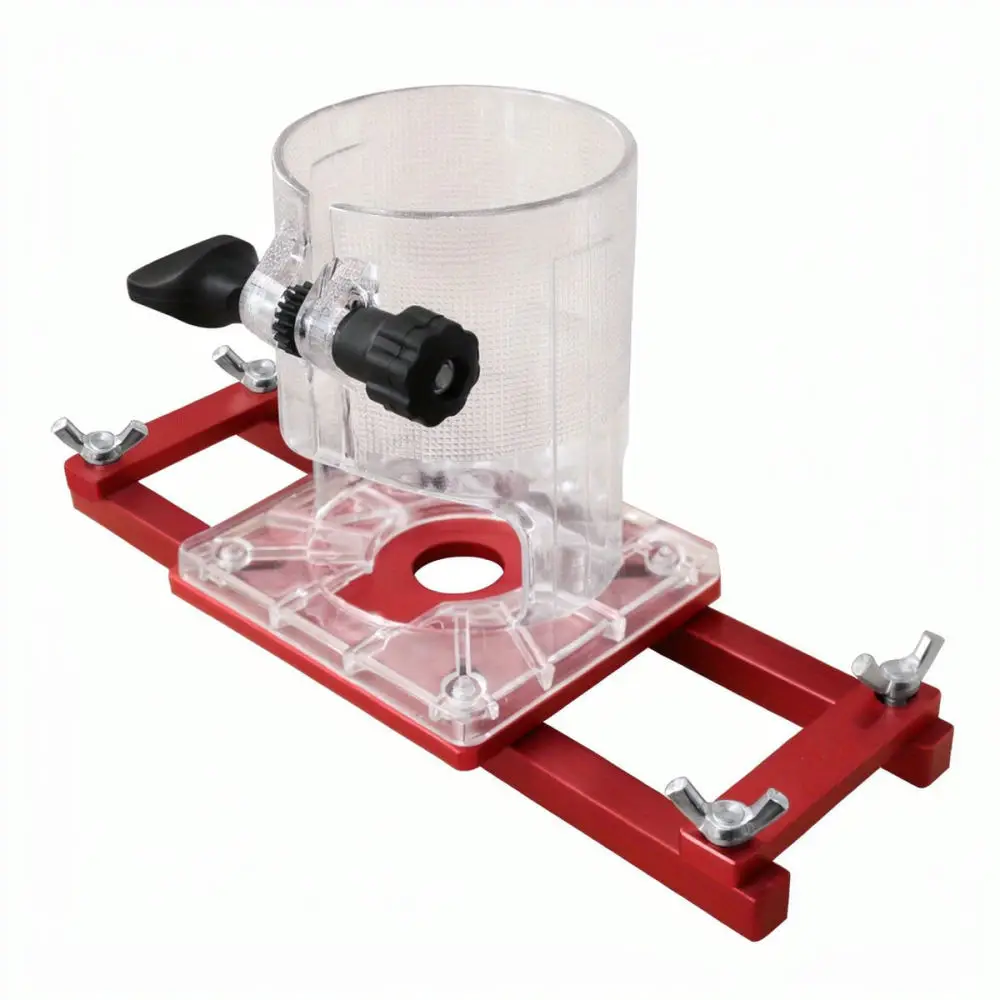 Aluminum Alloy Slotting Locator Jig Self Centering Guide For Temu Machinery Woodworking Cabinet Furniture Joints