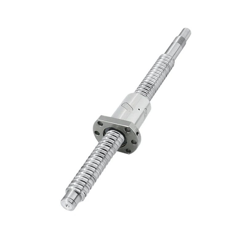 HLTNC – jeu de vis à billes en acier, roulement à plomb de 20mm, SFU2005 avec écrou à bille unique BKBF15, boîtier d'écrou d'accouplement pour CNC personnalisable