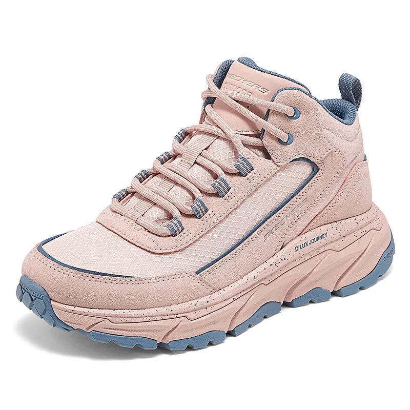 

Женская обувь Skechers, новинка 2024, модные трендовые ботинки, удобная нескользящая повседневная обувь, кроссовки с мягкой подкладкой 180169 -РОС
