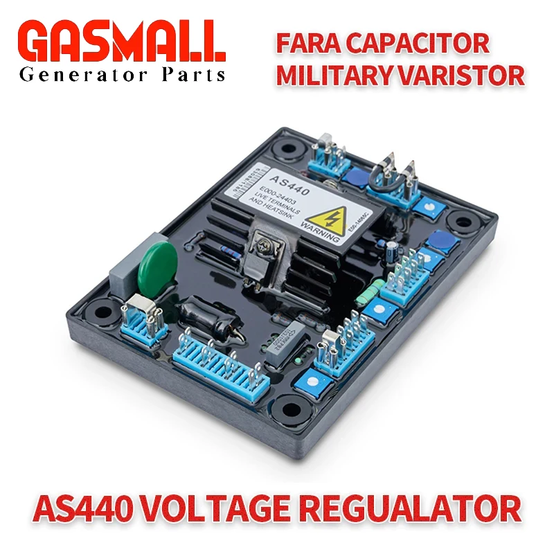 

Stamford Diesel Generator AS440 Avr Adjustable Voltage Regulator Module 500kw Power Genset Stabilizers