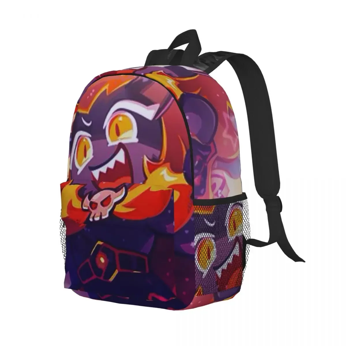 

Cookie Run Kingdom Capsaicin Game Backpack Student Boys Girls BookBag Children School Bag Laptop Shoulder Bags for Men Women