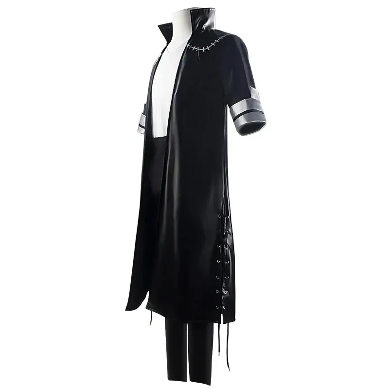 Sky05 Dabi disfraz de Cosplay My Hero Academia Anime uniforme negro chaqueta abrigo camisa pantalones adultos hombres fiesta de Halloween carnaval99JIu @