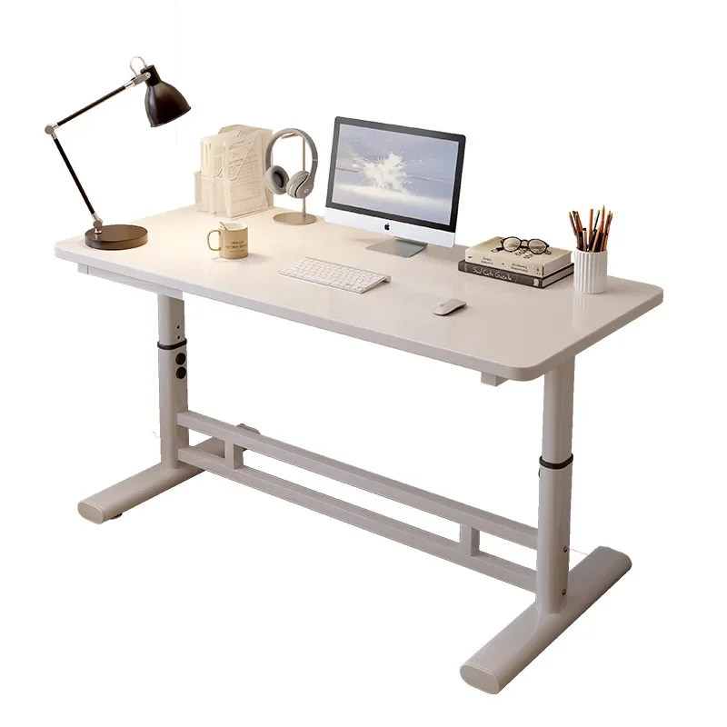 Modern Lifting Computer Desk for Study for Home Easy Installation Thickened Panel Reliable Performance Reinforced Frame