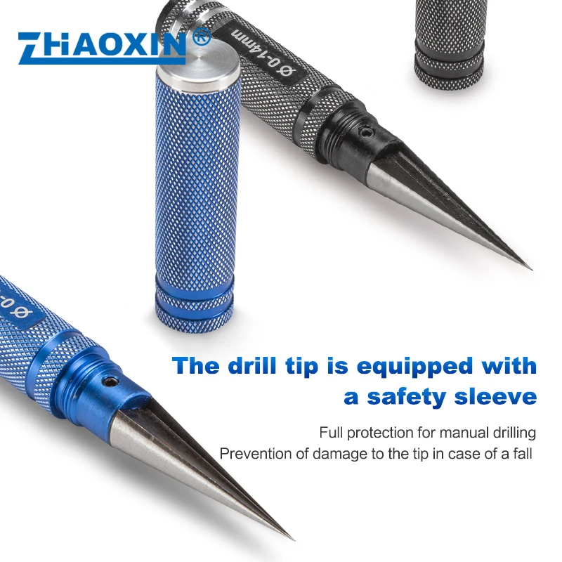 ZHAOXIN Professional Drill Tool High Hardness Clay punch pottery punch DIY hand-made Woodworking Hole Punch Expand Hole Pottery