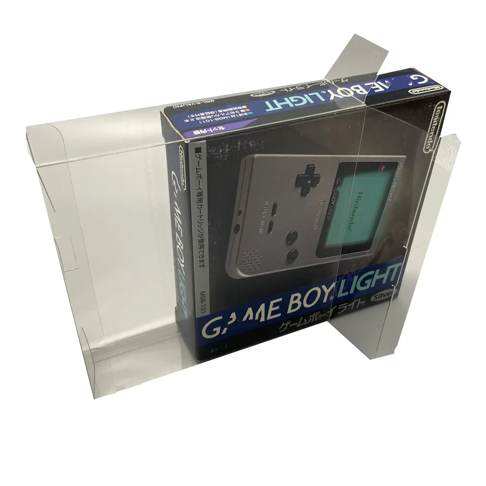 Collection Display Box For GBL/Nintendo GameBoy Light Game Storage Transparent Boxes TEP Shell Clear Collect Case