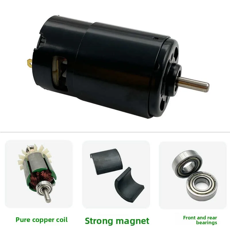 

997 двигатель постоянного тока, высокая мощность, чистая медь, высокоскоростной двигатель, маленький