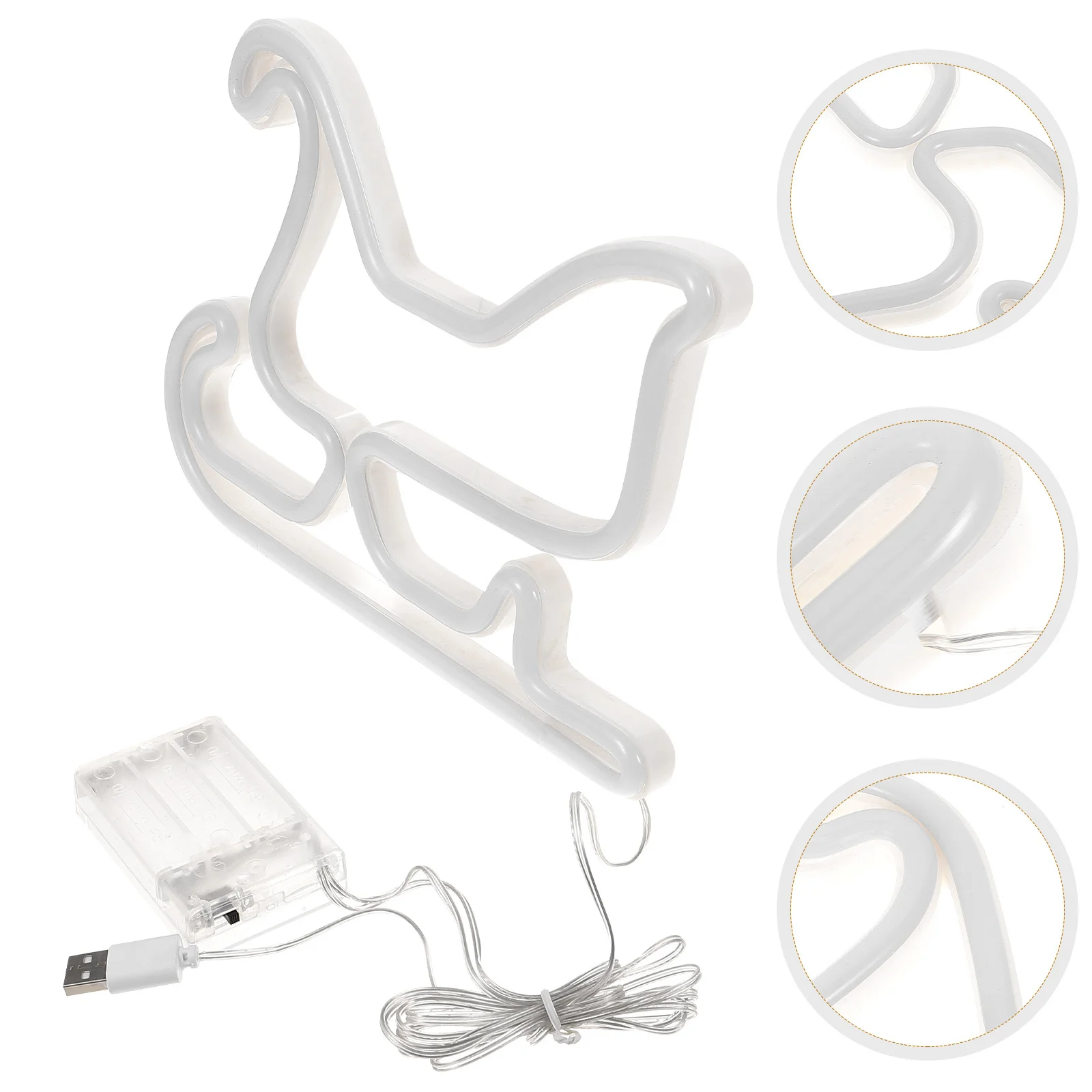 安定したネオンナイトライトクリスマスランプ装飾クリエイティブLEDライトリビングルームホームデコレーションクリスマスオーナメント安定したオーナメント