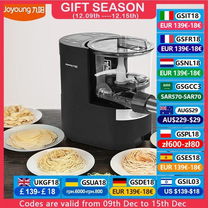 Joyoung L20 Noodles Maker Automatic Intelligent Automatic Add Water Noodles Making Machine Household Electric Dough Pasta Maker