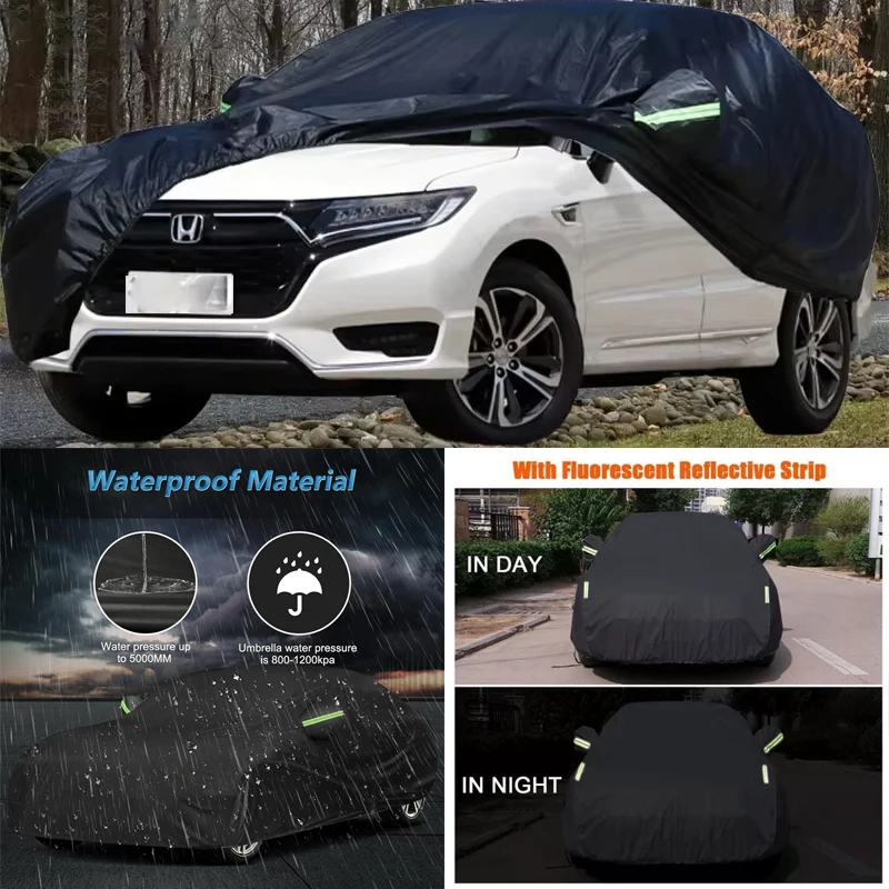 

For Honda URV Car Full Outer Covers Outdoor Waterproof Dustproof Sun Rain Snow Protection Exterior Car Accessories