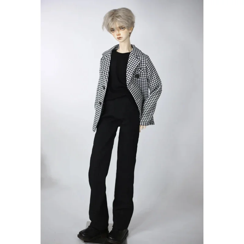

[High Quality] 1/3 1/4 BJD Dolls Casual Plaid Suit Jacket Coat Model for ID75 POPO68 Uncle SD10