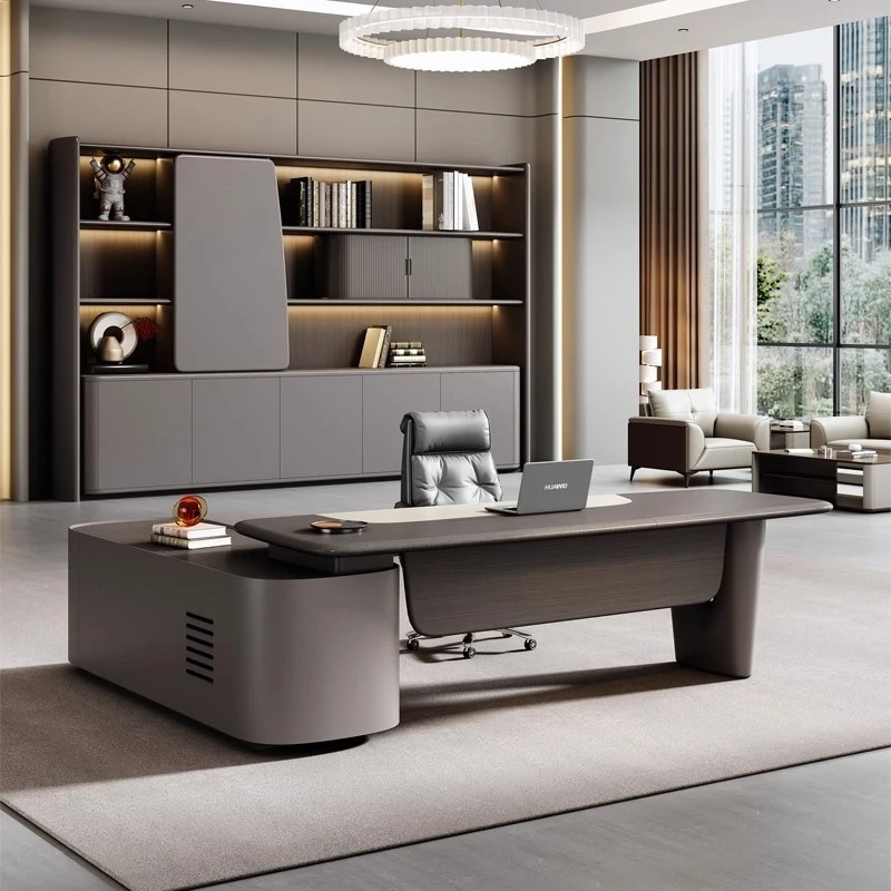 Guangdong High-End Large Conference , Oval-Shaped Meeting Room Business Simple Modern Long , Negotiation Table An