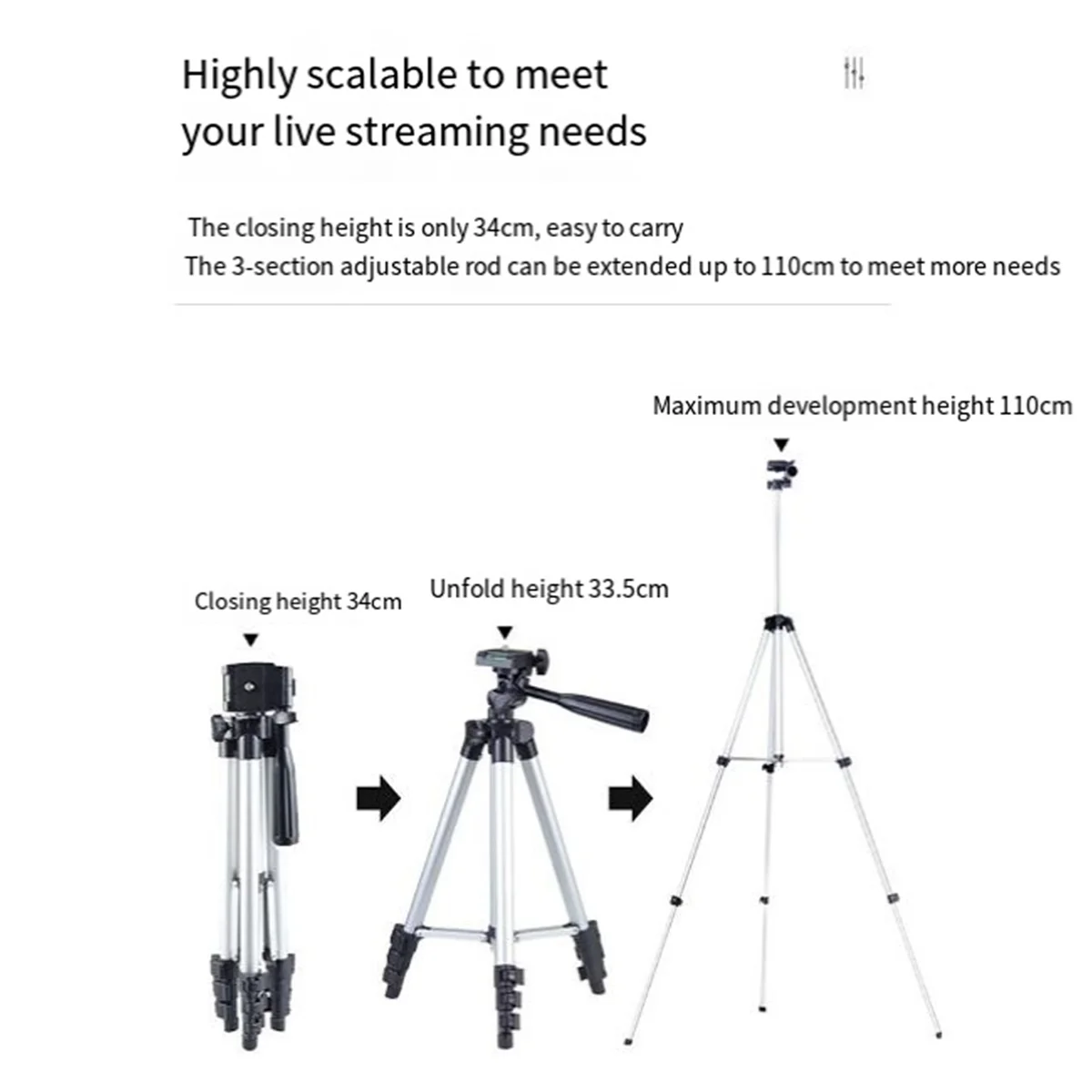 T71C Tripod Tingkat Laser Tinggi Dapat Disesuaikan Braket Tripod Braket Dudukan Tripod Perata Adaptor Tripod Tingkat Laser