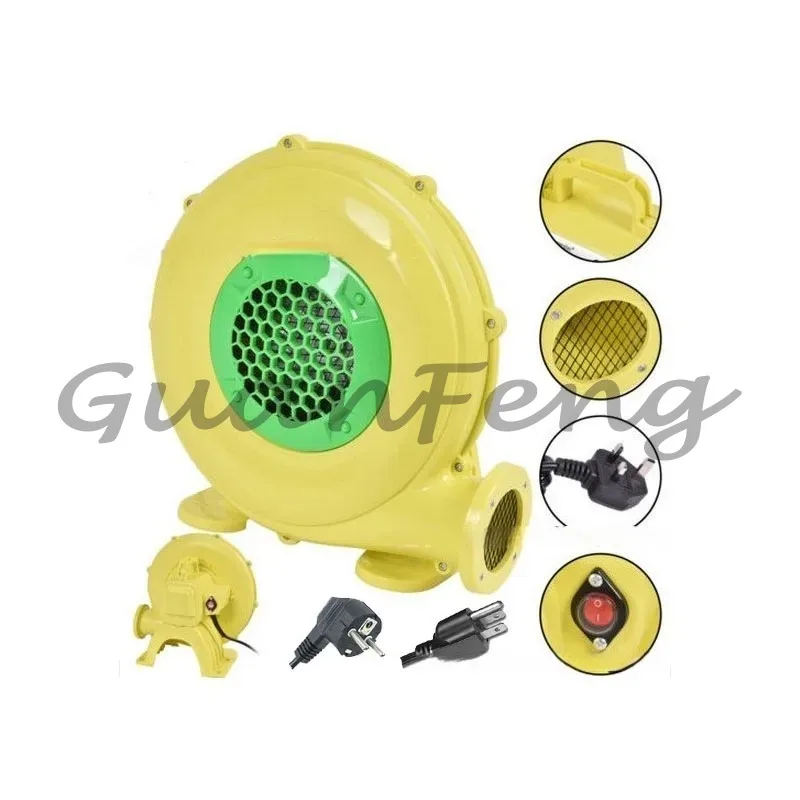Electric inflatable blower 450W small centrifugal fan