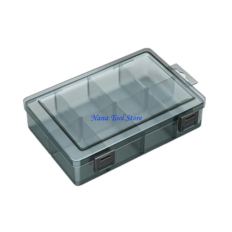 31GJ Multi Purpose Plastic Box Container Storage Case Offering Flexible Compartment Layout Suitable For Home Garage And Office