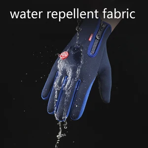Heiße Winterhandschuhe für Männer und Frauen, wasserdichte empfindliche Bildschirm und für die Haut geeignet, geeignet zum Radfahren und Skifahren 8 Hauptverkaufshandschuh für Fahrrad - №2