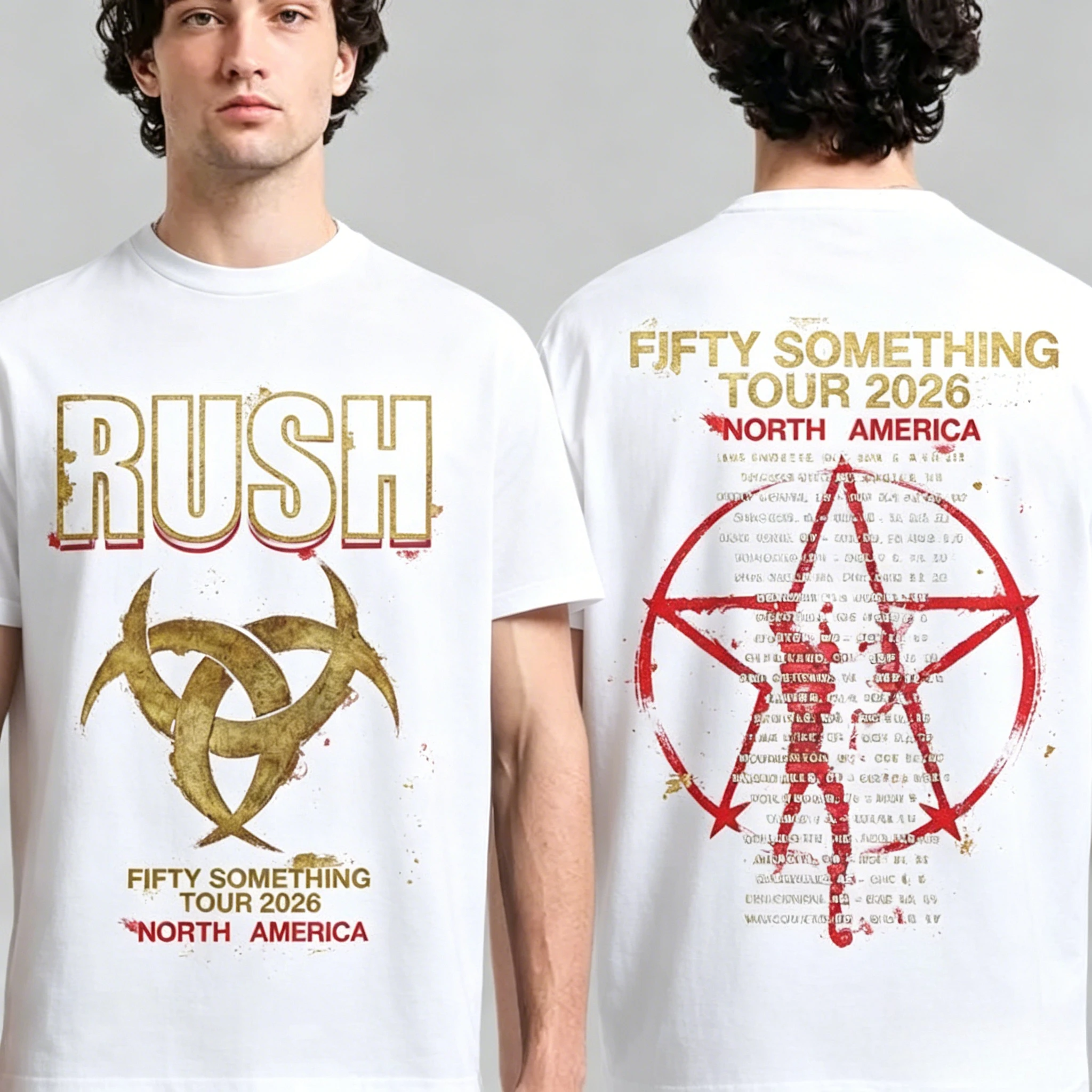 RUSH Band FIFTY SOMETHING TOUR - Blouses recensie en prijs
