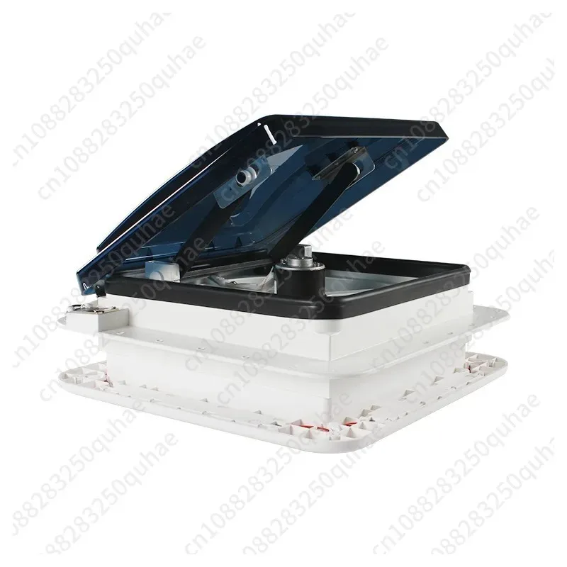 RV 12V Sunroof Ventilation Fan, RV 24V Exhaust Fan, Insect-proof and Rain-proof Two-way in And Out Fan with Light