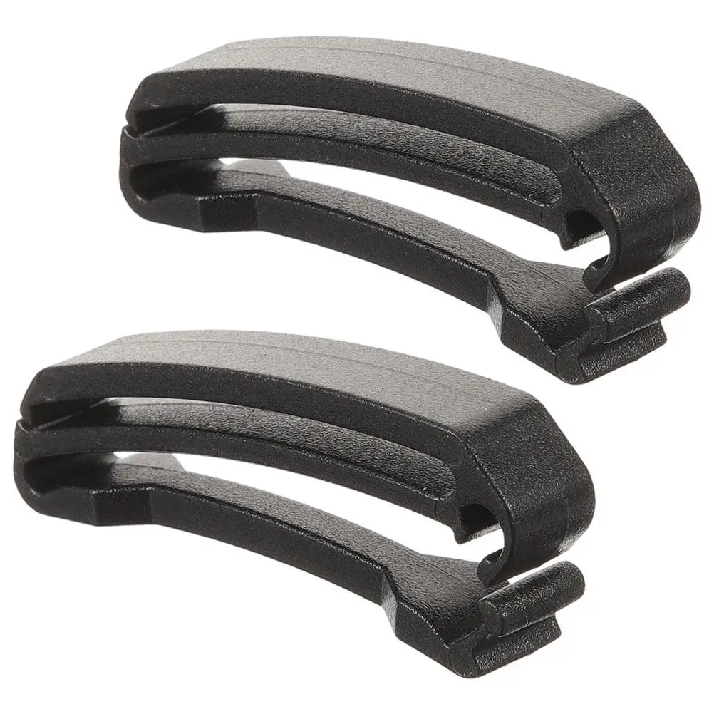 2 Pcs Mountaineering Backpack Clip Belt Buckles Wear-resistant Plastic Strap Waist Hiking Outdoor Supply Securing Accessory