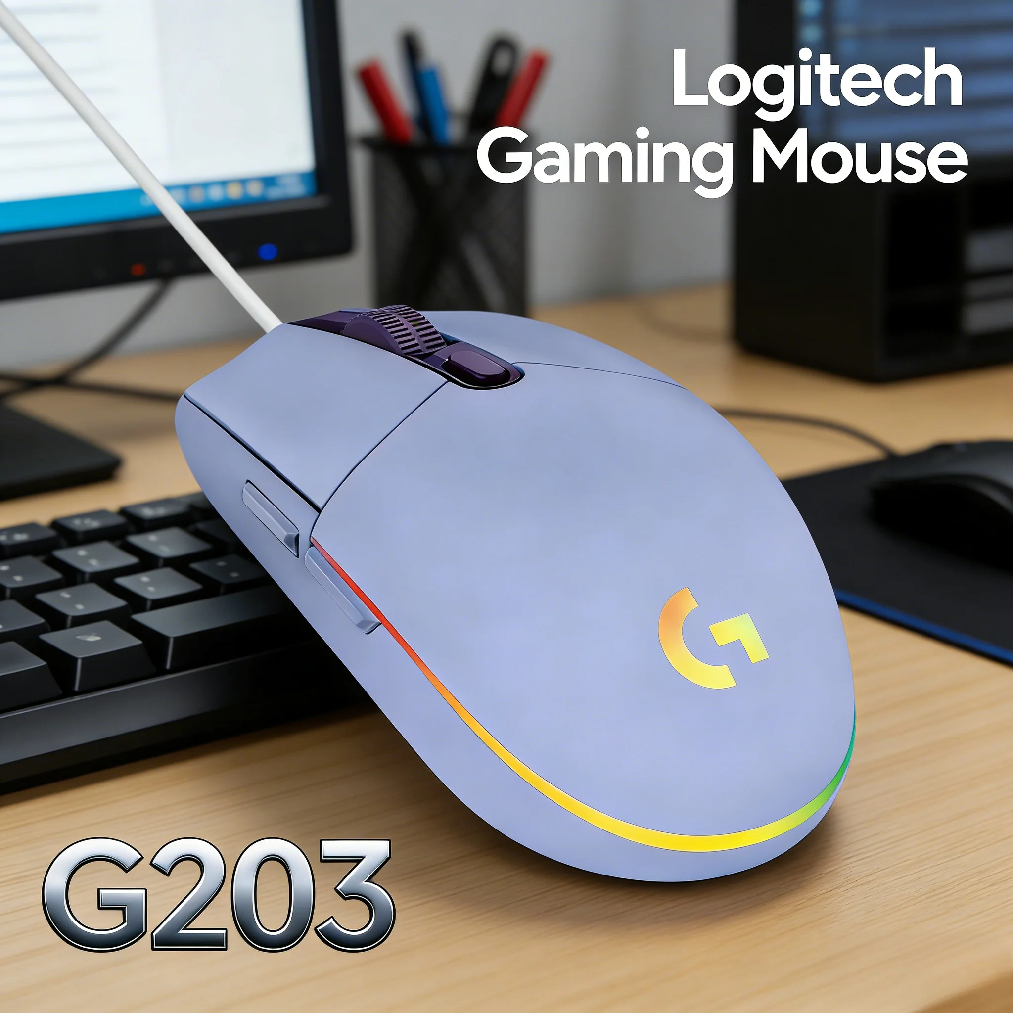 

Logitech G203: Надежная игровая клавиатура на годы вперед