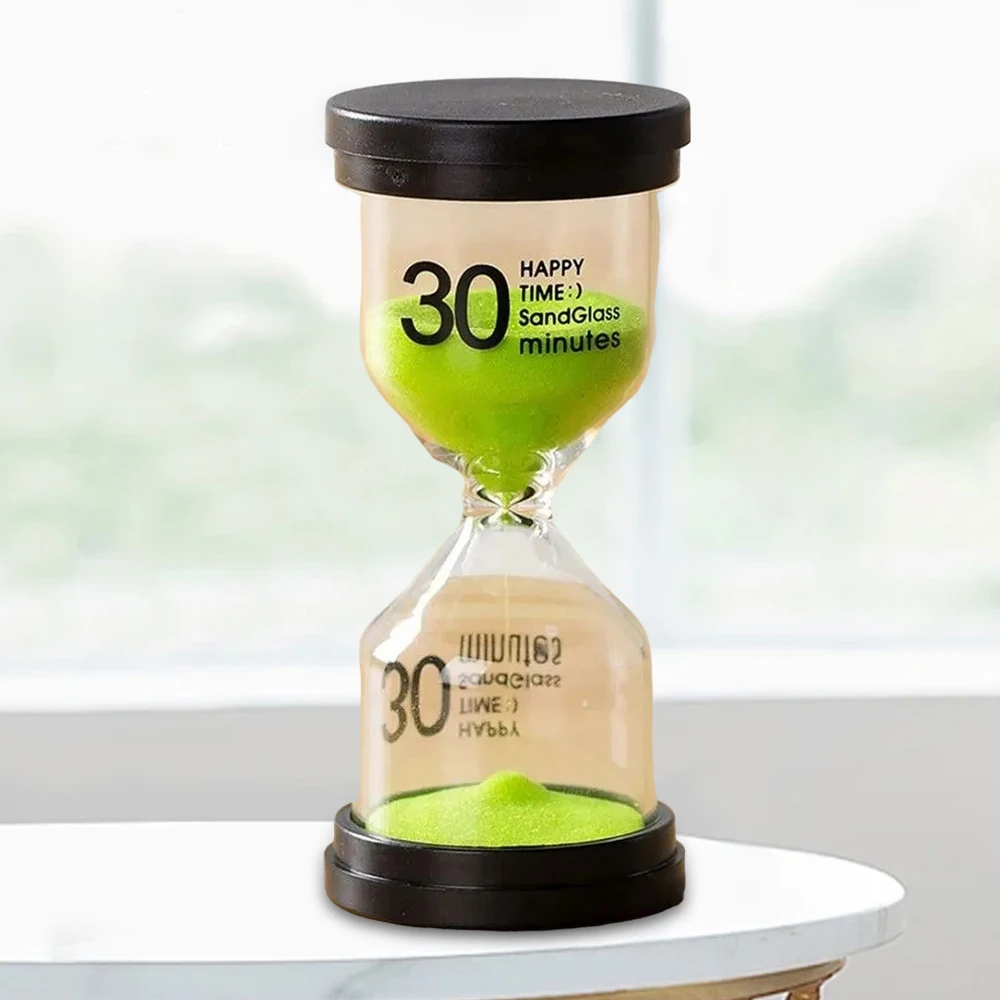 Glass Printing Hourglass And Safe And Practical Convenient Solid Gift Hourglass Delicate And Compact Minute Timer image 6
