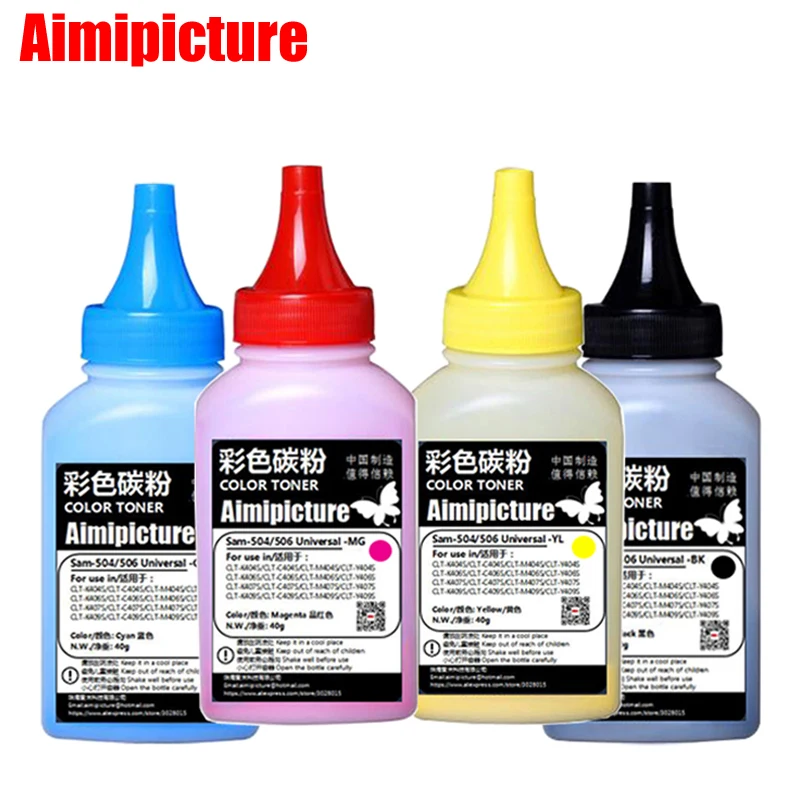 Color Refill Toner Cartridge Powder for Samsung CLP320 CLP 320 321 325 CLX3180 CLX 3180 CLT407S CLT-407S CLT 407S CLT-K407S 407