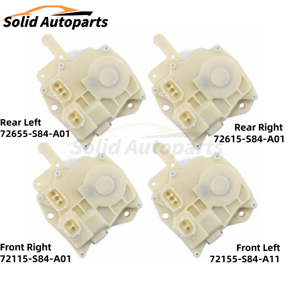 72155-S84-A11 72115-S84-A01 72655-S84-A01 72615-S84-A01 Door Lock Actuator Front Rear Left Right For Honda Civic Accord