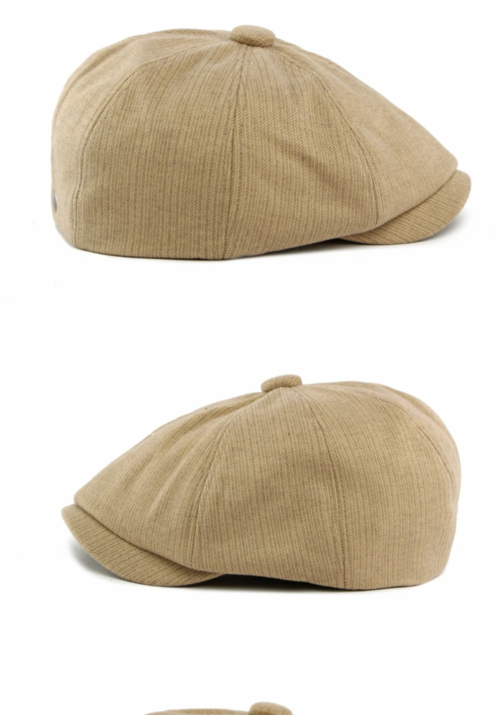 HT5032 Baskenmütze Kappe Neue Frühling Herbst Winter Männer Frauen Kappe Künstler Maler Wolle Baskenmütze Hut Männlich Weiblich Einstellbare Achteckige Baskenmütze Kappe – Detail 8