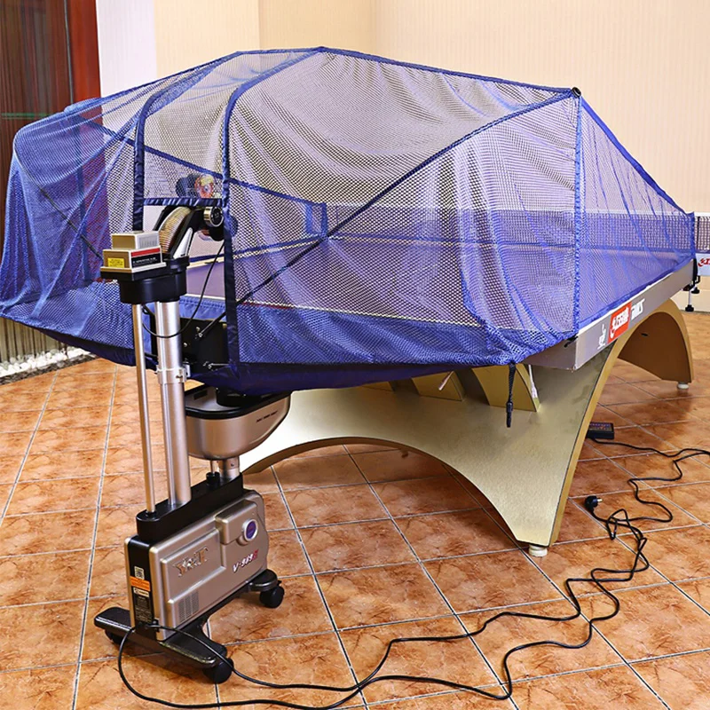 STLF Y&T V989-H2 آلة تقديم تنس الطاولة بينغبونغ روبوت التدريب التلقائي بالكامل شريك البرمجة الذاتية AI تنس الطاولة R