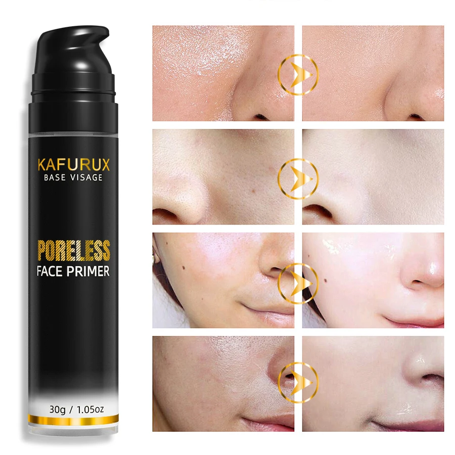 Base de maquillage en Gel Transparent, 1 pièce, crème d'isolation hydratante, Pores invisibles, Base lisse pour le visage, utilisation avant la fond de teint