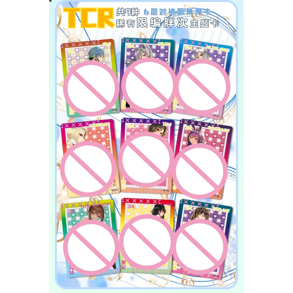 Collezione Goddess Haven: Carte da Gioco con Personaggi Anime Popolari, Ragazze Belle e Affascinanti, Carte Limitate, Giocattoli, Hobby per Ragazzi, Regali