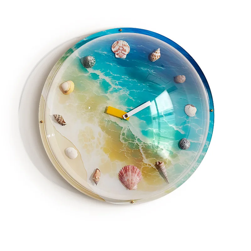 

Internet celebrity bubble clock cartoon household non-punching wall clock mute desktop table table clock decorative painting